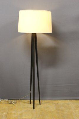 Black Lacquered Steel Lamp, 1980-BCR-1143963