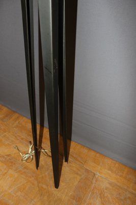 Black Lacquered Steel Lamp, 1980-BCR-1143963