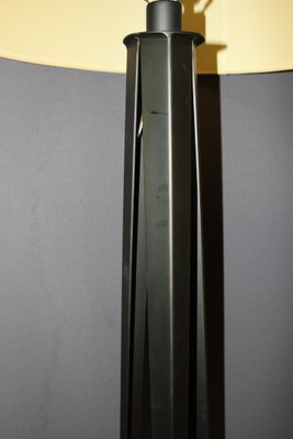 Black Lacquered Steel Lamp, 1980-BCR-1143963