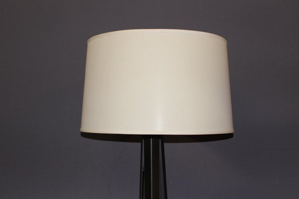 Black Lacquered Steel Lamp, 1980-BCR-1143963