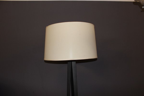 Black Lacquered Steel Lamp, 1980-BCR-1143963