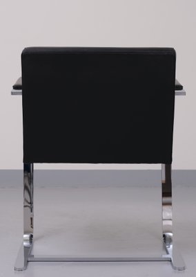 Black Leather Brno Chair by Mies Van Der Rohe-GCG-1131532