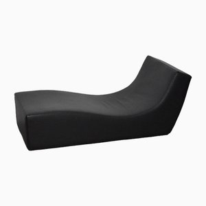 Black Leather Chaise Longue from Viccarbe, Spain-QLP-1821991