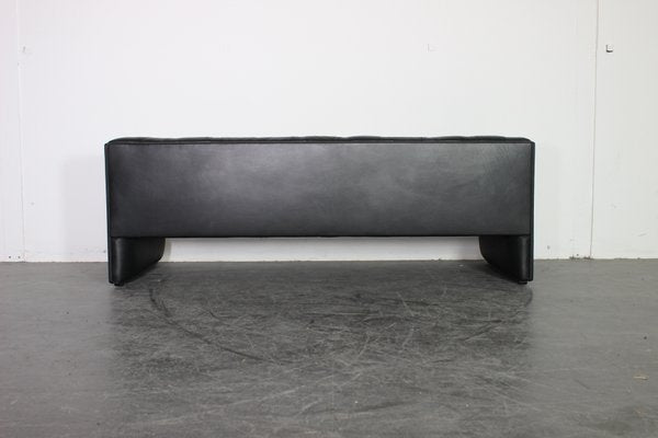 Black Leather Sofa by Wittmann Edwards-VGV-1183225