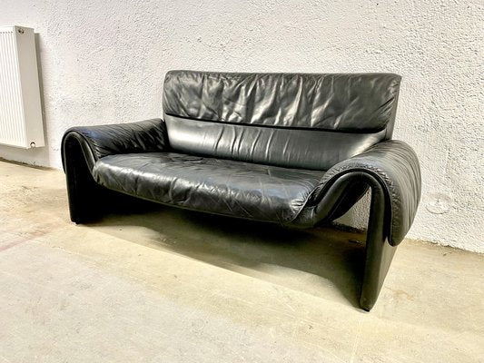 Black Leather Sofa Ds2011 from de Sede, 1980s-ZFK-2043070