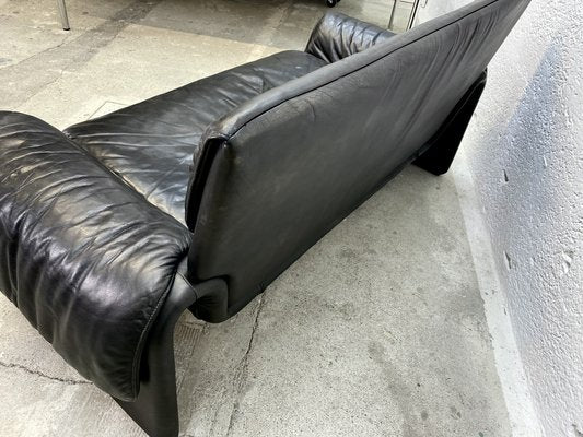 Black Leather Sofa Ds2011 from de Sede, 1980s-ZFK-2043070