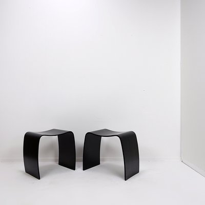 Black M-Stools by Jørgen Møller, 2000s, Set of 2-NYF-2018795