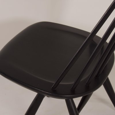 Black Mademoiselle Chair by Ilmari Tapiovaara for Asko, 1960s-ZT-1004761