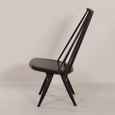 Black Mademoiselle Chair by Ilmari Tapiovaara for Asko, 1960s-ZT-1004761