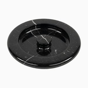 Black Marble Ashtray attributed to Angelo Mangiarotti, Italy, 1970s-LYQ-1794026