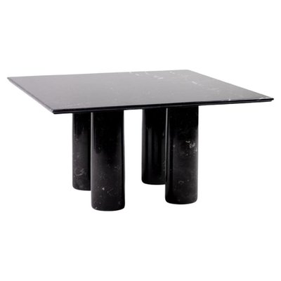 Black Marble The Colonnade Dining Table by Mario Bellini for Cassina-JG-1239434