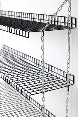 Black Metal Shelf by Bruno Munari-QAC-2021095