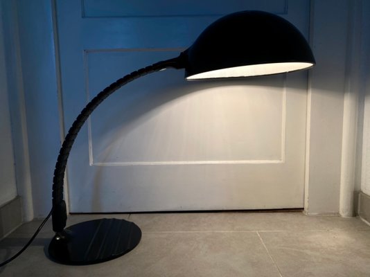 Black Model 660 Table Lamp by Elio Martinelli for Martinelli Luce-PYR-988387