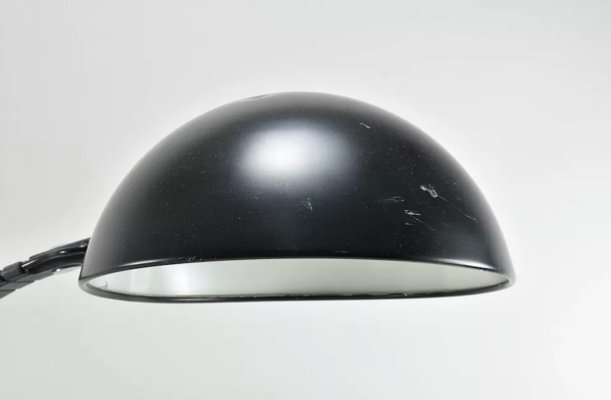 Black Model 660 Table Lamp by Elio Martinelli for Martinelli Luce-PYR-988387