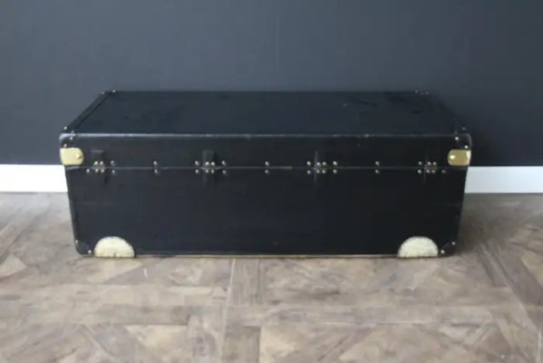 Black Motoring Trunk from Louis Vuitton, 1920-YF-2023454