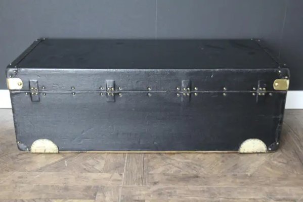 Black Motoring Trunk from Louis Vuitton, 1920-YF-2023454