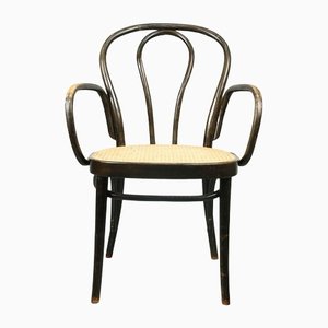 Black No. 218 Wide Armchair Chair by Michael Thonet-HGJ-1282728