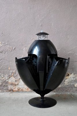 Black Ovetto Trash Can by Gianluca Soldi, 2000s-AIU-2032490