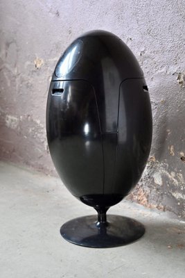 Black Ovetto Trash Can by Gianluca Soldi, 2000s-AIU-2032490