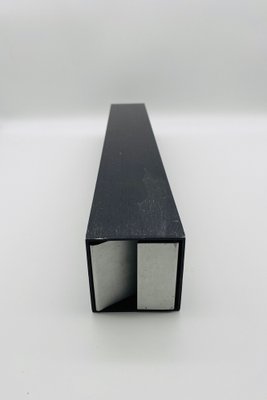 Black Ponza Ashtrays by Bruno Munari for Danese Milano, Italy, 1958, Set of 2-PYA-1790405