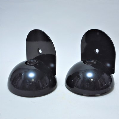 Black Sconces by Claudio Dini for Artemide, 1970s, Set of 2-MA-868317