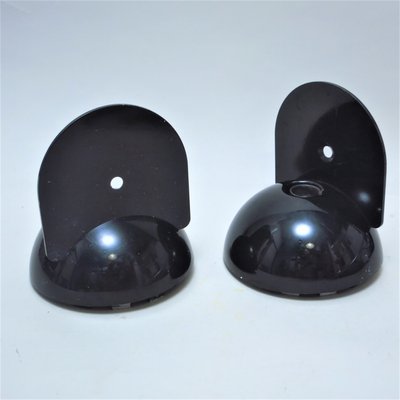 Black Sconces by Claudio Dini for Artemide, 1970s, Set of 2-MA-868317