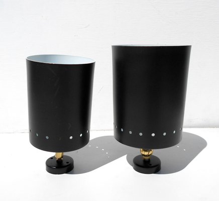 Black Sconces from Arredoluce, 1950s, Set of 2-EI-660449