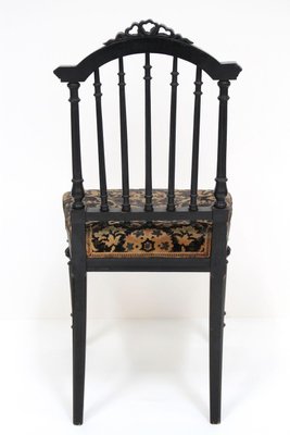 Black Side Chairs, 1870, Set of 2-TQA-2034395