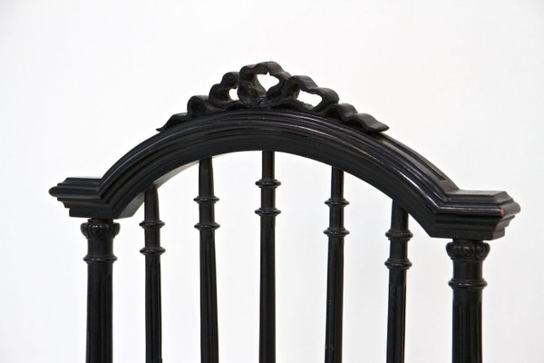 Black Side Chairs, 1870, Set of 2-TQA-2034395