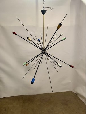 Black Sputnik Ceiling Lamp, 1949-NUO-1294984