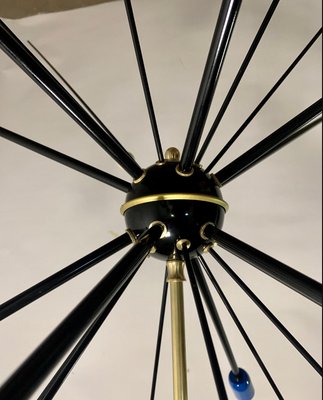 Black Sputnik Ceiling Lamp, 1949-NUO-1294984