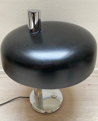 Black Table Lamp by Hillebrand, 1970s-LL-1269773