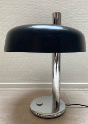 Black Table Lamp by Hillebrand, 1970s-LL-1269773