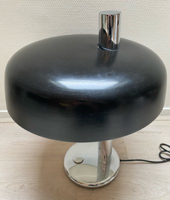 Black Table Lamp by Hillebrand, 1970s-LL-1269773