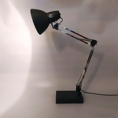 Black Table Lamp from Arteluce, 1970s-QGR-834901