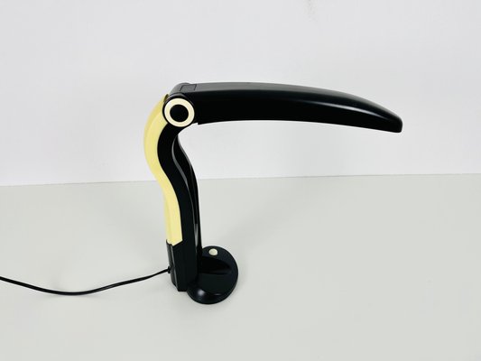 Black Toucan Table Lamp attributed to H.T. Huang for Huangslite, 1990s-PUK-1306770