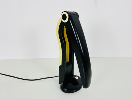 Black Toucan Table Lamp attributed to H.T. Huang for Huangslite, 1990s-PUK-1306770