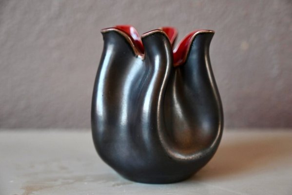 Black Vase from Fernand Elchinger, 1950s-AIU-1724169