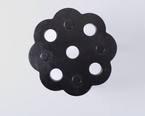 Black Wood Flower Shaped Ryssby Stool from Ikea, 2014-XT-2041403