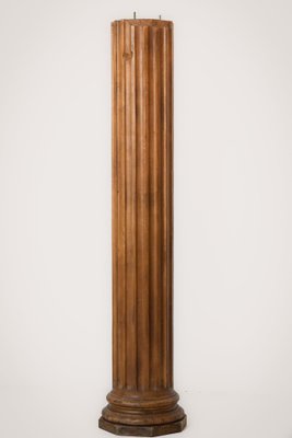 Blackamoor Polychrome Column-AOI-1360119