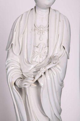 Blanc-de Chine, Figure of Guanyin, Qing Dinasty-MBH-1032315