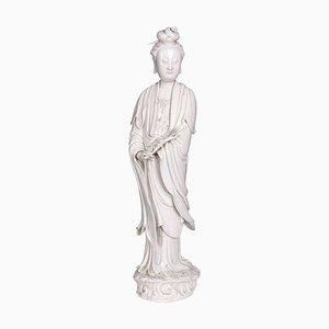 Blanc-de Chine, Figure of Guanyin, Qing Dinasty-MBH-1032315