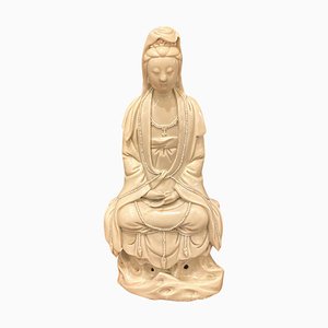 Blanc-De Chinese Figure Porcelain of Guanyin, 1880-MBH-1743357