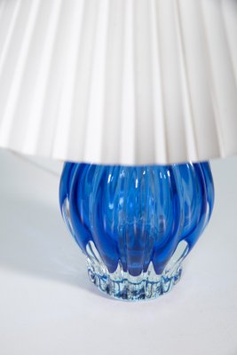 Bleu Murano Glass Table Lamp, 1950s-HGA-1790950