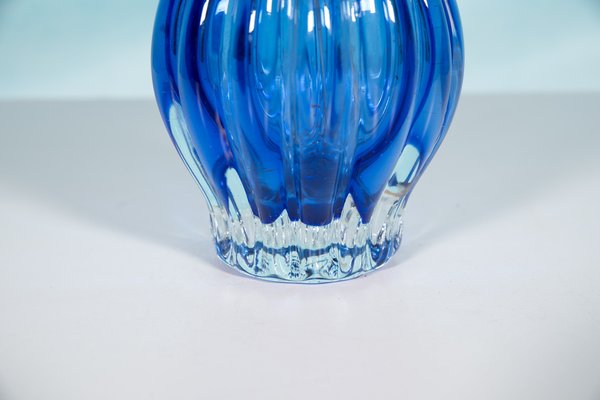 Bleu Murano Glass Table Lamp, 1950s-HGA-1790950