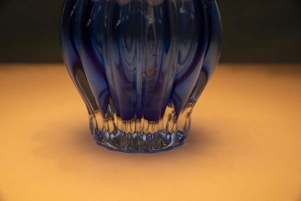 Bleu Murano Glass Table Lamp, 1950s-HGA-1790950