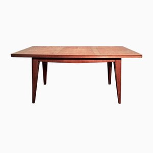 Blonde Oak Dining Table, 1930s-GGK-627234