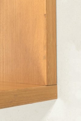 Blonde Veneer Wall Shelf-OKG-1750993