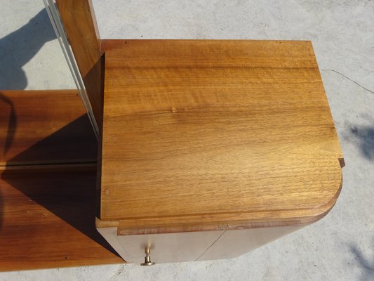 Blonde Walnut Dressing Table, 1920s-ABK-2022454