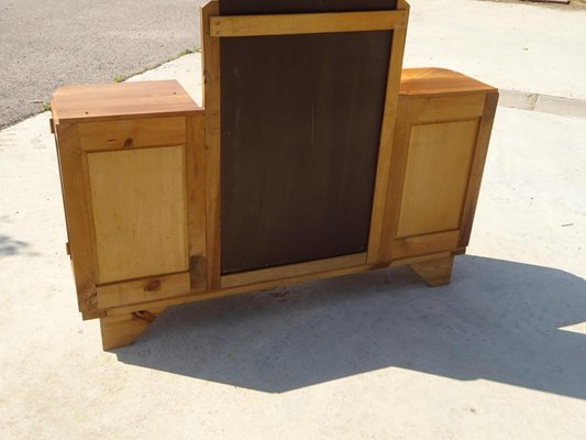 Blonde Walnut Dressing Table, 1920s-ABK-2022454